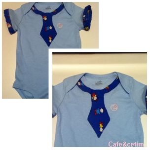 Body infantil com patchaplique